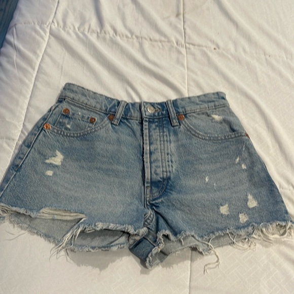 Zara Pants - Women blue jeans an shorts size 0